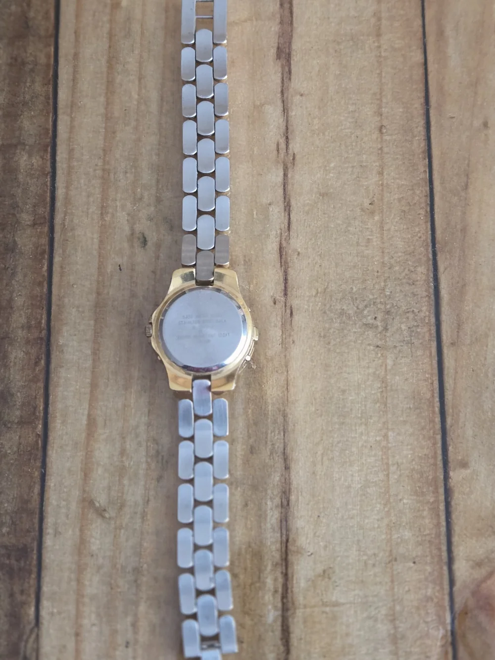 Anne Klein Women’s Gold-Tone Roman Numeral Watch – Needs Battery